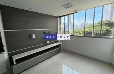 Apartamento com 2 quartos à venda na avenida nova independência, 786, brooklin, são paulo, 60 m2 por r$ 600.000