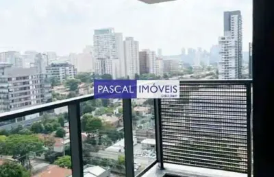 Apartamento com 1 quarto à venda na rua barão do triunfo, 2081, brooklin, são paulo, 38 m2 por r$ 688.000