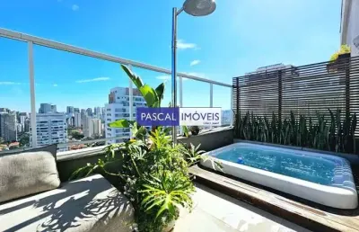 Cobertura com 3 quartos à venda na rua arizona, 460, brooklin, são paulo, 230 m2 por r$ 4.400.000