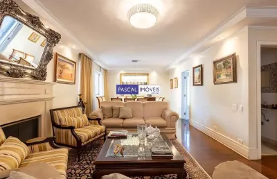 Apartamento com 3 quartos à venda na alameda dos anapurus, 1464, moema, são paulo, 193 m2 por r$ 2.150.000