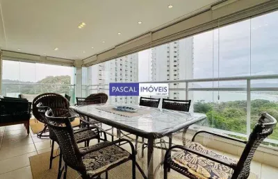 Apartamento com 3 quartos à venda na caminho das tartarugas, 60, enseada, guarujá, 158 m2 por r$ 1.400.000