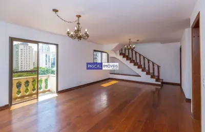 Cobertura com 4 quartos à venda na alameda dos aicás, 800, moema, são paulo, 289 m2 por r$ 2.900.000