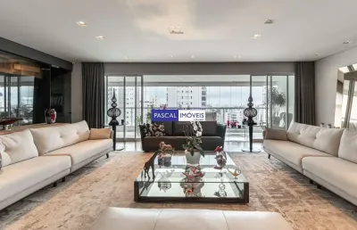 Apartamento com 4 quartos à venda na rua volta redonda, 388, campo belo, são paulo, 385 m2 por r$ 8.200.000