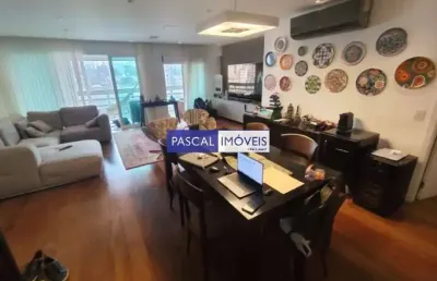 Apartamento com 3 quartos à venda na rua pascal, 1292, campo belo, são paulo, 163 m2 por r$ 1.900.000