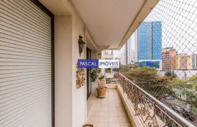 Apartamento com 4 quartos à venda na rua pascal, 600, campo belo, são paulo, 194 m2 por r$ 2.400.000