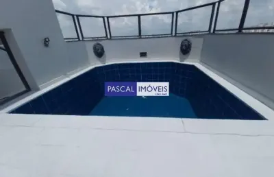 Cobertura com 2 quartos à venda na rua nhu guaçu, 209, campo belo, são paulo, 120 m2 por r$ 850.000