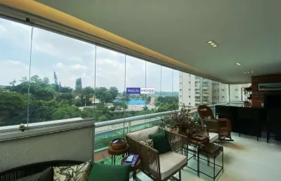 Apartamento com 4 quartos à venda na rua barão do triunfo, 156, brooklin, são paulo, 240 m2 por r$ 4.100.000