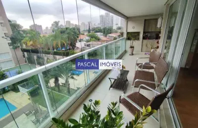 Apartamento com 3 quartos à venda na rua arizona, 1051, brooklin, são paulo, 168 m2 por r$ 3.500.000