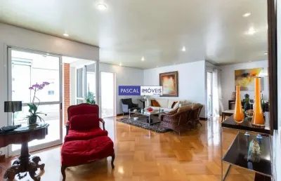 Apartamento com 3 quartos à venda na alameda dos aicás, 927, moema, são paulo, 195 m2 por r$ 3.000.000
