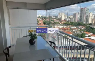 Apartamento com 3 quartos à venda na rua estevão baião, 520, campo belo, são paulo, 123 m2 por r$ 1.479.000