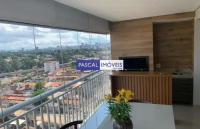 Apartamento com 3 quartos à venda na rua estevão baião, 520, campo belo, são paulo, 123 m2 por r$ 1.480.000