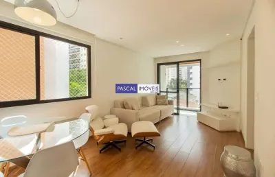 Apartamento com 2 quartos à venda na avenida macuco, 382, moema, são paulo, 60 m2 por r$ 990.000