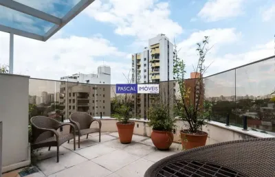 Cobertura com 3 quartos à venda na avenida chibarás, 802, moema, são paulo, 389 m2 por r$ 4.000.000