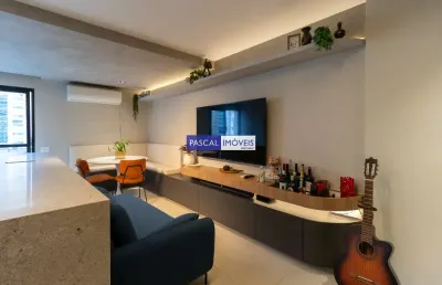 Cobertura com 2 quartos à venda na avenida moema, 177, moema, são paulo, 58 m2 por r$ 899.000