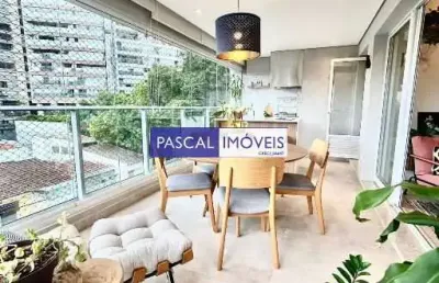 Apartamento com 3 quartos à venda na rua doutor paschoal imperatriz, 50, brooklin, são paulo, 132 m2 por r$ 2.400.000