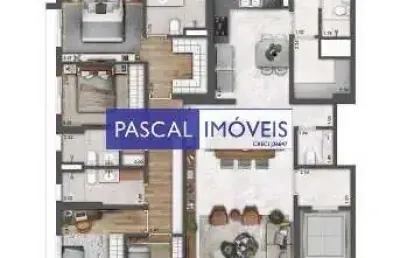 Apartamento com 4 quartos à venda na rua mairinque, 120, vila clementino, são paulo, 179 m2 por r$ 3.774.400