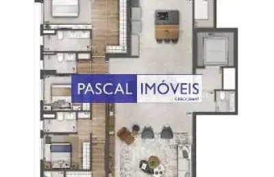Apartamento com 4 quartos à venda na rua mairinque, 120, vila clementino, são paulo, 231 m2 por r$ 5.072.280