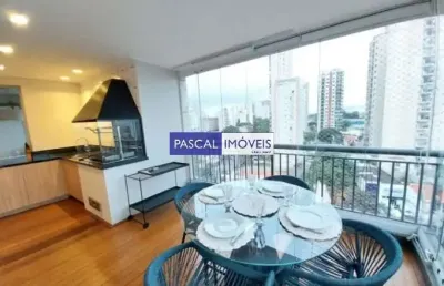 Apartamento com 4 quartos à venda na rua edson, 1469, campo belo, são paulo, 252 m2 por r$ 3.449.000