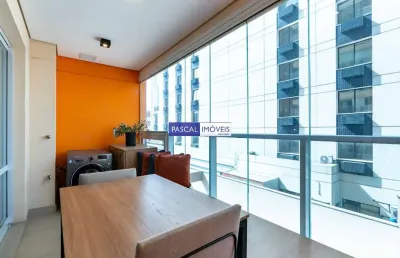Apartamento com 1 quarto à venda na rua vieira de morais, 1936, campo belo, são paulo, 45 m2 por r$ 675.000