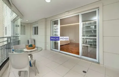 Apartamento com 2 quartos à venda na avenida divino salvador, 12, moema, são paulo, 126 m2 por r$ 2.700.000