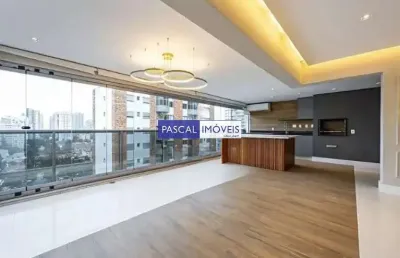 Apartamento com 3 quartos para alugar na rua gabriele d'annunzio, 183, campo belo, são paulo, 193 m2 por r$ 21.000