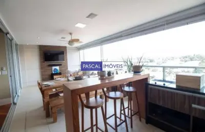 Apartamento com 4 quartos para alugar na rua volta redonda, 270, campo belo, são paulo, 180 m2 por r$ 20.000