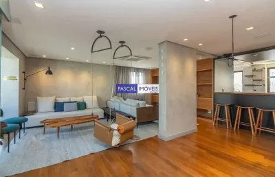 Apartamento com 3 quartos à venda na avenida lavandisca, 31, moema, são paulo, 134 m2 por r$ 2.211.000