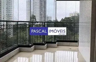 Apartamento com 4 quartos para alugar na avenida washington luís, 1576, jardim marajoara, são paulo, 370 m2 por r$ 22.000