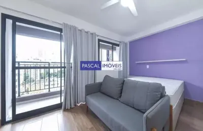 Apartamento com 1 quarto à venda na rua vieira de morais, 318, campo belo, são paulo, 24 m2 por r$ 430.000