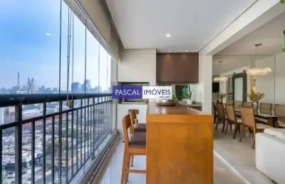 Apartamento com 2 quartos à venda na rua bacaetava, 66, brooklin, são paulo, 94 m2 por r$ 1.599.000