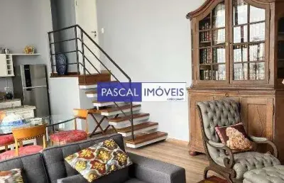 Cobertura com 1 quarto à venda na rua sansão alves dos santos, 343, brooklin, são paulo, 108 m2 por r$ 1.600.000