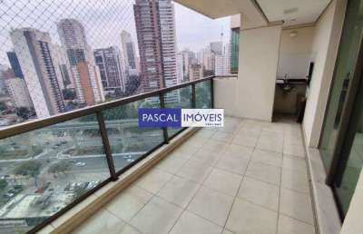 Apartamento com 3 quartos à venda na rua barão do triunfo, 801, brooklin, são paulo, 147 m2 por r$ 1.830.000