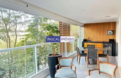 Apartamento com 4 quartos à venda na rua verbo divino, 1061, chácara santo antônio, são paulo, 241 m2 por r$ 3.750.000