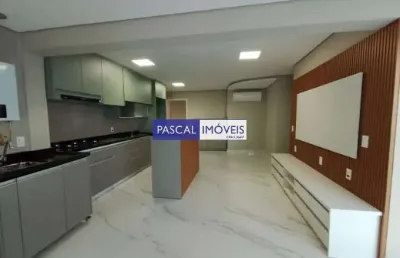 Apartamento com 3 quartos para alugar na praça princesa isabel, 226, brooklin, são paulo, 80 m2 por r$ 9.000