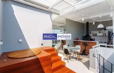 Cobertura com 1 quarto à venda na rua joão álvares soares, 1512, campo belo, são paulo, 80 m2 por r$ 1.200.000