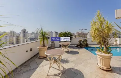 Cobertura com 4 quartos à venda na rua gaivota, 1359, moema, são paulo, 500 m2 por r$ 3.695.000