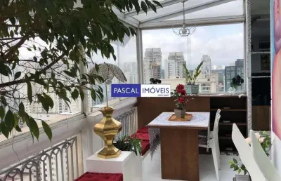 Cobertura com 1 quarto à venda na rua demóstenes, 606, campo belo, são paulo, 90 m2 por r$ 1.550.000