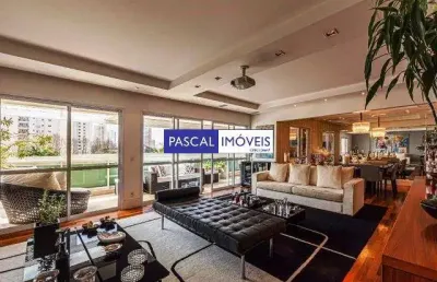Apartamento com 4 quartos à venda na rua arizona, 1281, brooklin, são paulo, 240 m2 por r$ 4.300.000