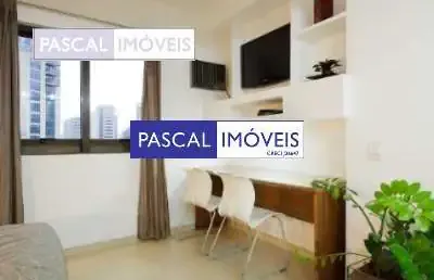 Apartamento com 1 quarto à venda na avenida ibijaú, 364, moema, são paulo, 25 m2 por r$ 799.000