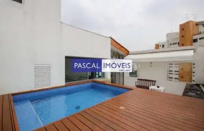 Cobertura com 2 quartos à venda na rua antônio de macedo soares, 1449, campo belo, são paulo, 130 m2 por r$ 1.950.000