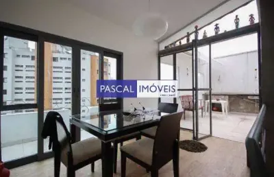 Cobertura com 2 quartos à venda na rua antônio de macedo soares, 1449, campo belo, são paulo, 130 m2 por r$ 1.950.000