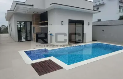 Aruã brisas - oportunidade! casa nova assobradada no condomínio aruã brisas em mogi das cruzes