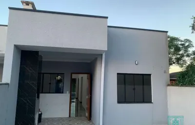 Casa com 3 dormitórios à venda, 78 m² por r$ 450.000,00 - parque - itapoá/sc