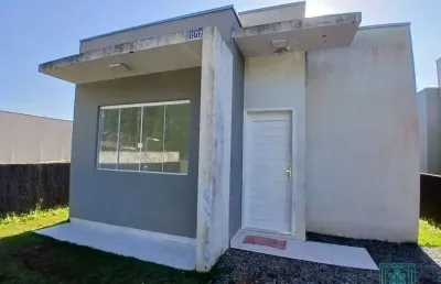 Casa com 2 dormitórios, 44 m² - venda por r$ 280.000,00 ou aluguel por r$ 1.438,