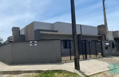 Casa com 2 dormitórios à venda, 54 m² por r$ 350.000 - mariluz - itapoá/sc