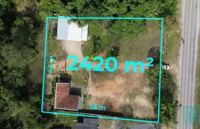 Chácara em guaratuba-pr com 2420m² por r$1.500.000,00