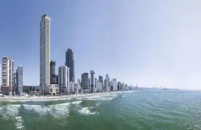 Frente mar embraed novo no edifício aurora exclusive home