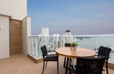 Apartamento para venda possui 311 metros quadrados com 4 quartos em centro - balneário camboriú - sc