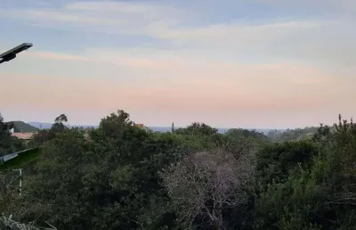Terreno com vista do mar em garopaba, na praia do siriú, com projeto de casa aprovado , garopaba