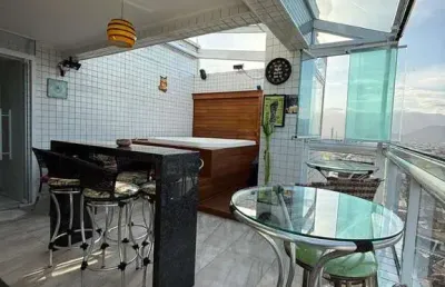 Apartamentos no litoral para venda em praia grande no bairro vila caiçara